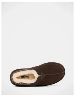 Grosby Theodore Slippers in Chocolate