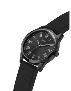 Guess Charter Black Silicone Watch