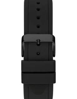 Guess Charter Black Silicone Watch