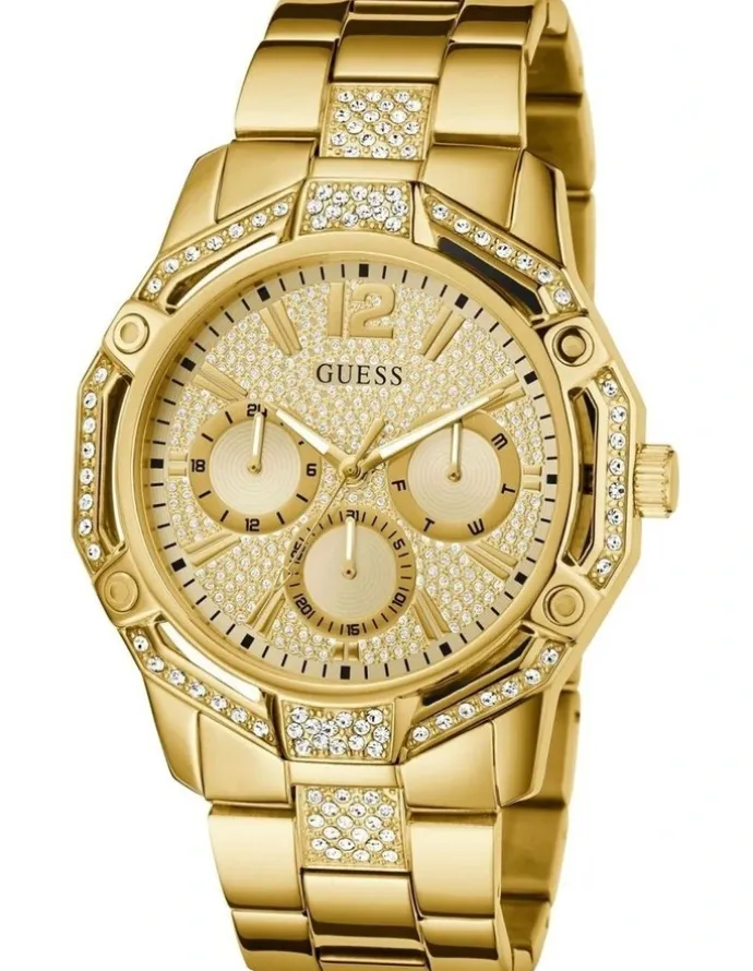 Guess Men's Multi-function Watch in Gold