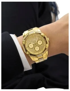 Guess Men's Multi-function Watch in Gold
