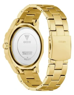 Guess Men's Multi-function Watch in Gold