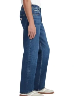 Guess Mid-Rise Relaxed Fit Jeans G18 in Blue