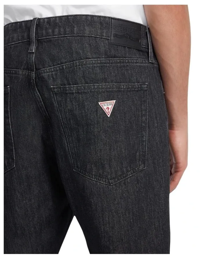 Guess Straight Leg Jeans G16 in Black