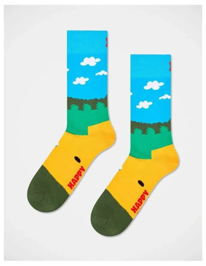 Happy Socks Golf Socks Gift Set 3 Pack