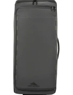 High Sierra Cross Season 87cm Pro Wheeled Duffle in Ash Grey