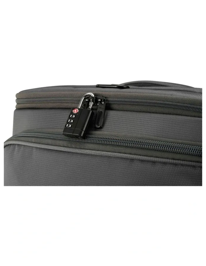 High Sierra Cross Season 87cm Pro Wheeled Duffle in Ash Grey