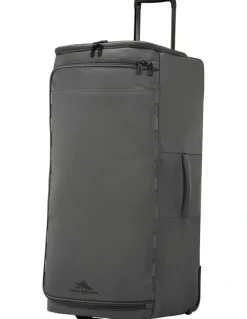 High Sierra Cross Season 87cm Pro Wheeled Duffle in Ash Grey