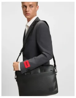 Hugo Ethon 2.0 Hi S Doc Computer Bag in Black