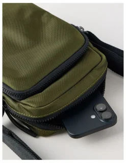 Hugo Ethon 3.0_Ns Pocket Crossbody Bag in Open Green