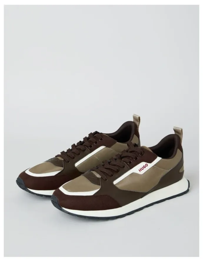 Hugo Icelin_Runn_Pumf_N Sneaker Open Beige