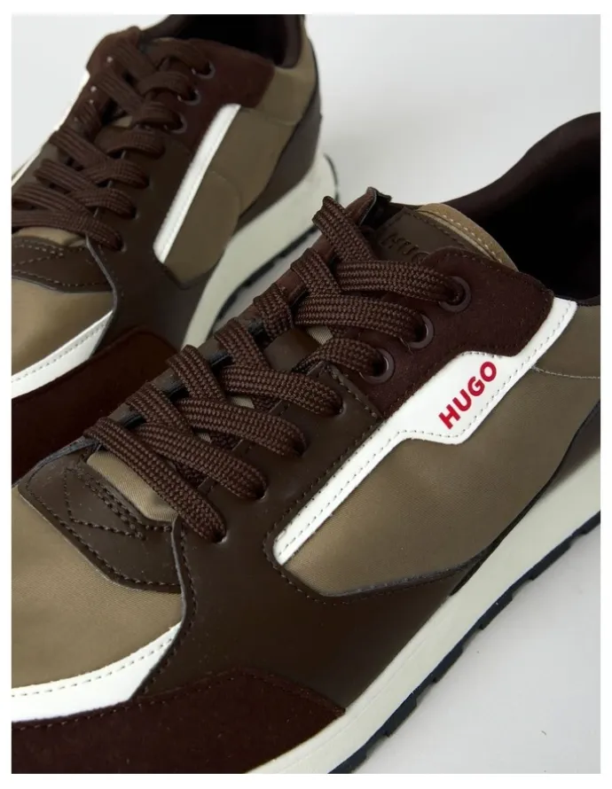 Hugo Icelin_Runn_Pumf_N Sneaker Open Beige