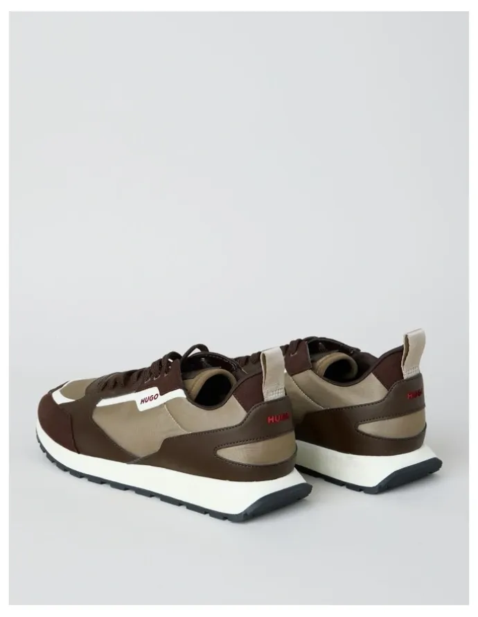Hugo Icelin_Runn_Pumf_N Sneaker Open Beige