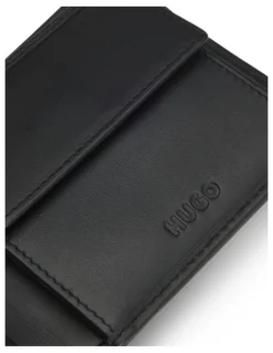 Hugo Tibby Coin Wallet N4CC in Black