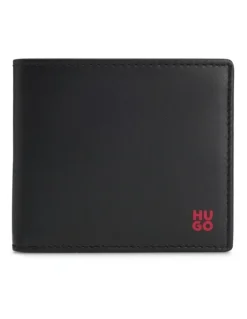 Hugo Tibby Coin Wallet N4CC in Black