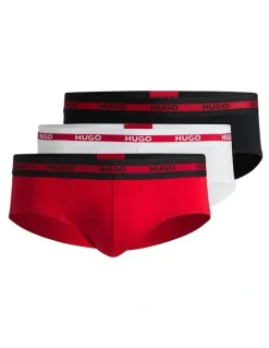 Hugo Triplet Planet Hipster Briefs 3 Pack in Multi