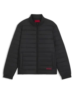 Hugo Brenti Puffer Jacket Black