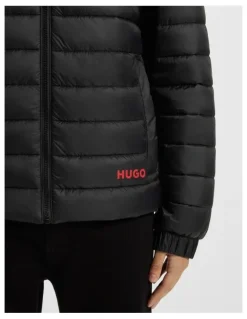 Hugo Brenti Puffer Jacket Black