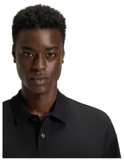 Hugo Doniee Polo in Black
