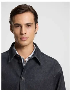Hugo Emikol Long Sleeve Shirt Navy