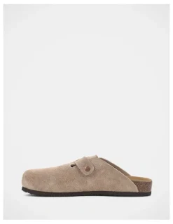 Hush Puppies Blakely M Shoes In Taupe Suede