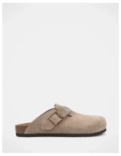 Hush Puppies Blakely M Shoes In Taupe Suede