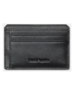 Hush Puppies Christopher Card Holder in Black