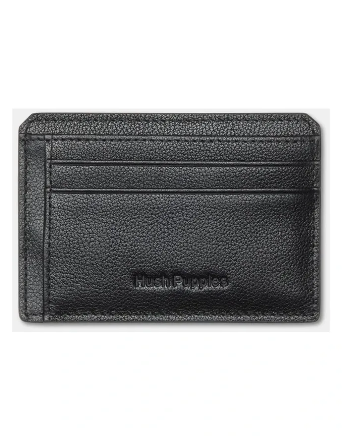 Hush Puppies Christopher Card Holder in Black