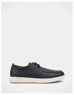 Hush Puppies Gael Shoes In Navy Wild