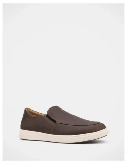 Hush Puppies Geo Shoes In Brown Wild