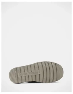 Hush Puppies Loch Slippers in Dove Grey