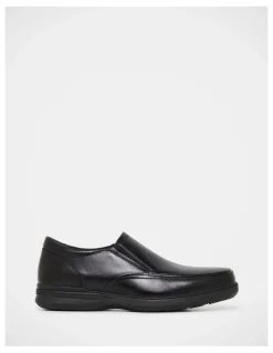 Hush Puppies Luca Slip On Shoes in Black