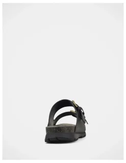 Hush Puppies Salton Sandals in Black