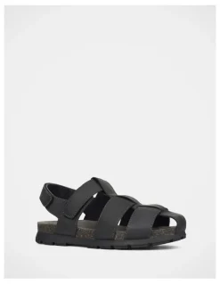 Hush Puppies Seth Sandals in Black