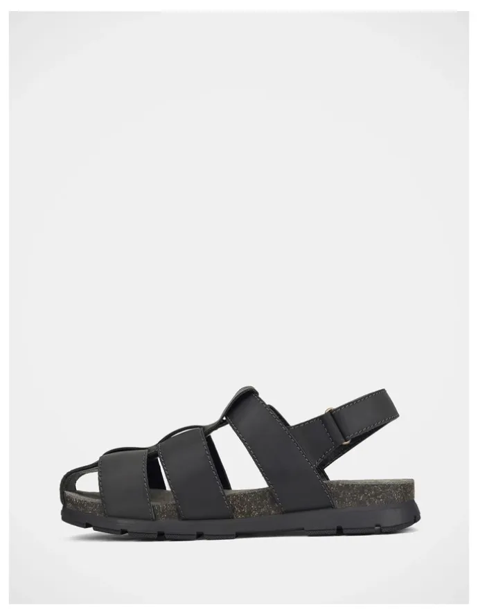 Hush Puppies Seth Sandals in Black