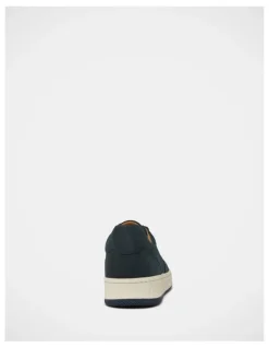 Hush Puppies Swing Leather Sneaker in Navy Wild