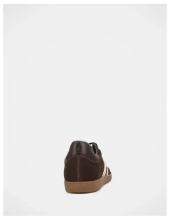 Hush Puppies Trackside Sneakers in Ground Coffee