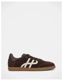 Hush Puppies Trackside Sneakers in Ground Coffee