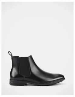 Hush Puppies Cambridge Boots in Black