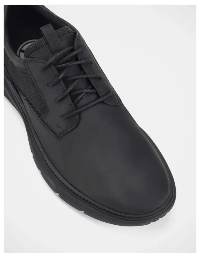 Hush Puppies Excel Lt Shoe in Black