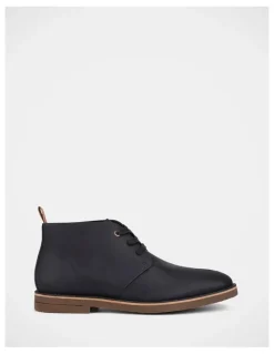 Hush Puppies Gibson Boots in Navy
