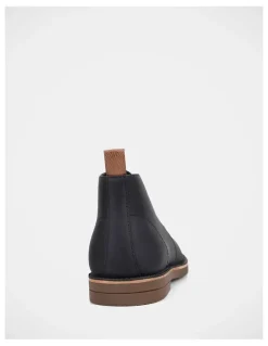 Hush Puppies Gibson Boots in Navy