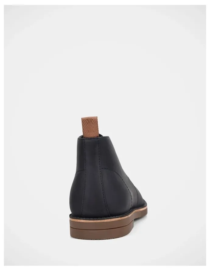 Hush Puppies Gibson Boots in Navy