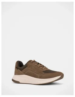 Hush Puppies Keegan Sneakers in Taupe