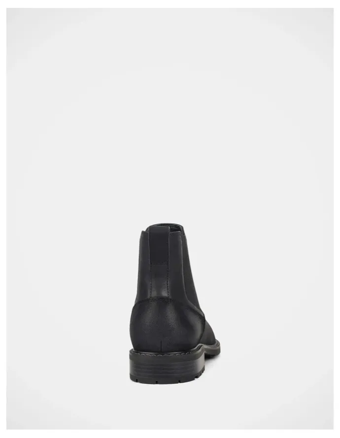 Hush Puppies League Boots In Black