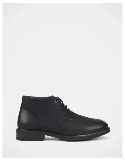 Hush Puppies Lynx Boots In Black