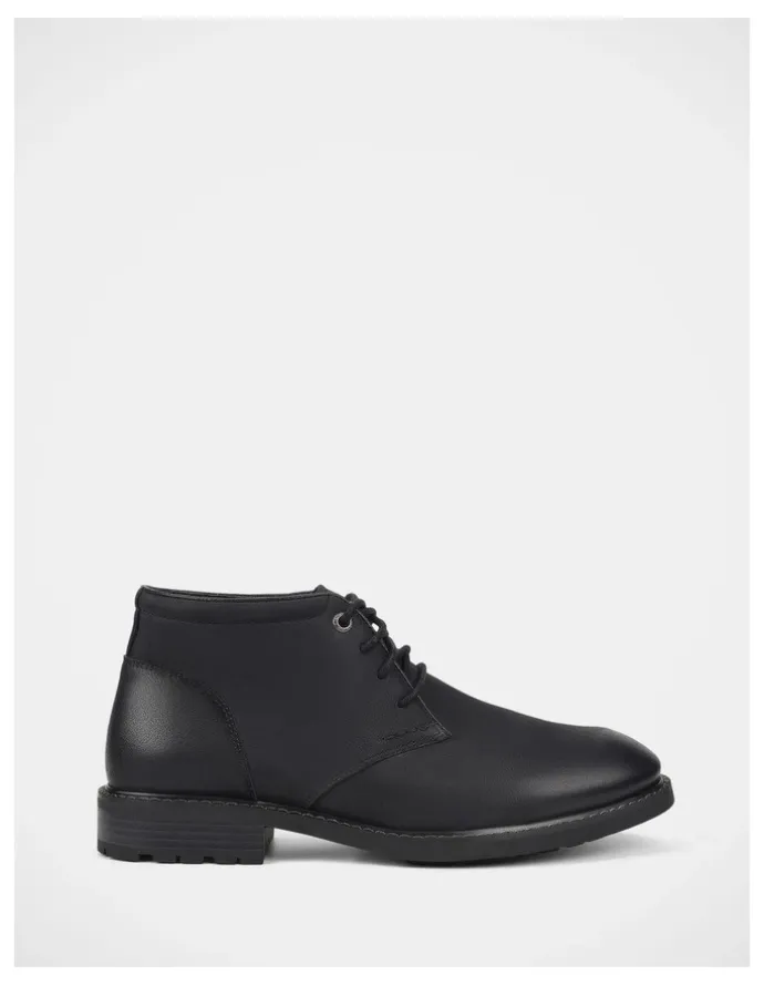 Hush Puppies Lynx Boots In Black