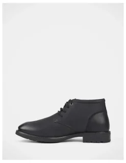 Hush Puppies Lynx Boots In Black
