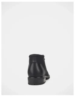 Hush Puppies Lynx Boots In Black
