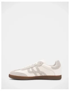 Hush Puppies Trackside M Sneakers In Off White